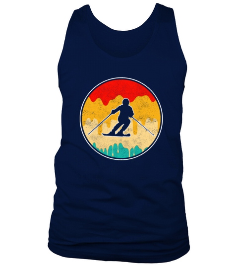 ski retro Tank Top Unisex