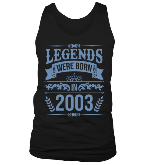 Vintage 2003 20th Birthday Gifts Men Women Tank Top Unisex