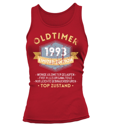30th Birthday Vintage 1993 Tank top Woman