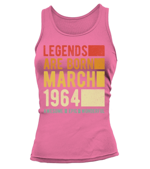 Birthday March 1964 Tank top Woman