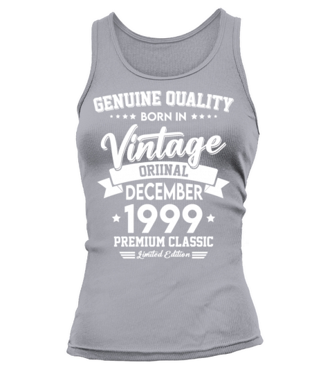 Born In December 1999 Original Vintage Tank top Woman