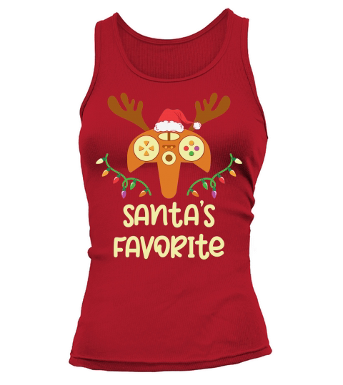 Christmas Sport Santas Favorite Tennis Tank top Woman