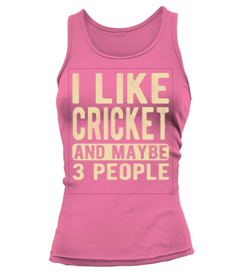 Cricket Saying Tank top Woman