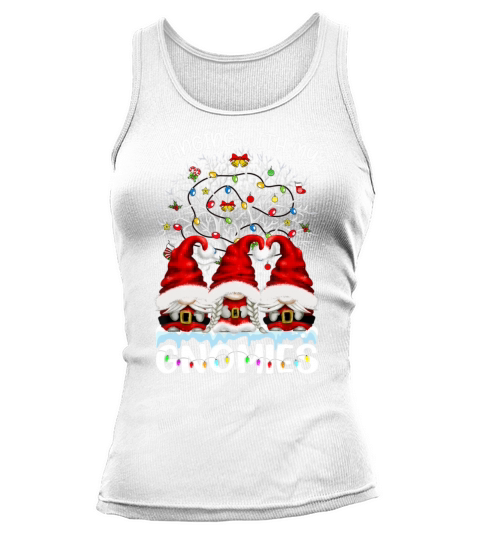 Hanging With My Gnomies Nordic Santa Gnome Christm Tank top Woman