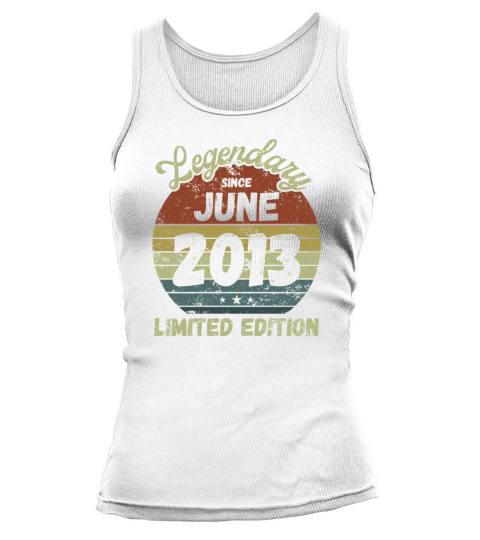 June 2013 - Vintage Birthday Present Tank top Woman