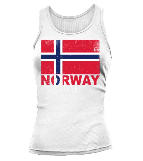 Norway Flag Vintage Scandinavian Origin Nationalit Tank top Woman