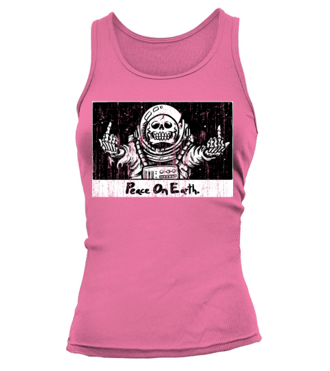 Peace on earth vintage middle fingers Tank top Woman