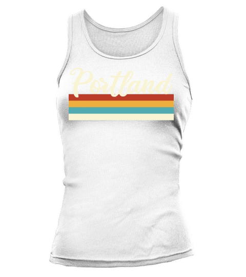 Portland - Oregon - Retro - Vintage United States Tank top Woman