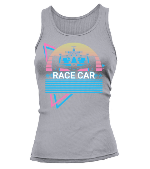 Race Car Retro Tank top Woman