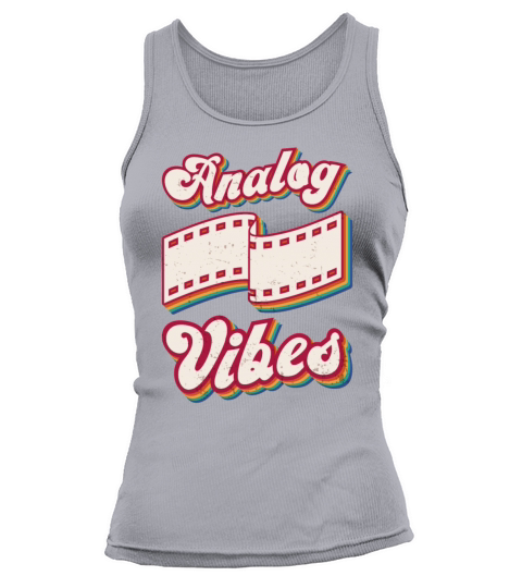 Retro Photographer Vintage Analog Vibes Tank top Woman