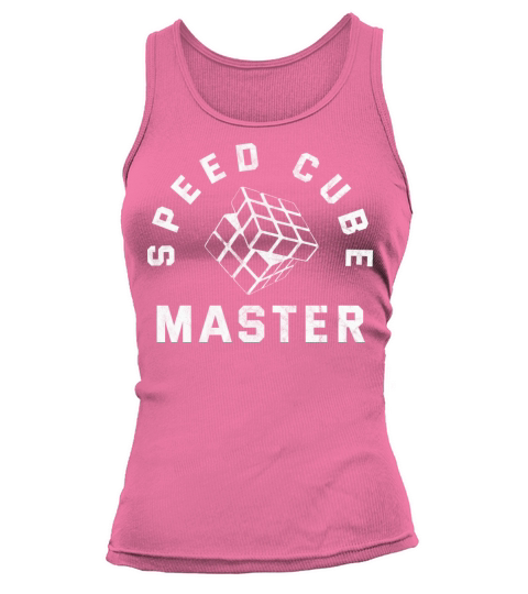 Speed Cubing Master Rubix Cube 80s Vintage Youth Tank top Woman