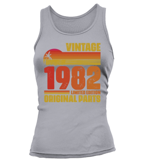 Vintage 1982 Limited Edition Original Parts Tank top Woman