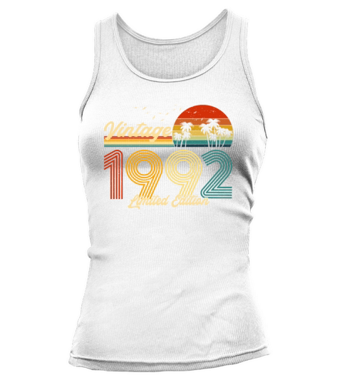 Vintage 1992 Limited Edition Gift for Birthday Tank top Woman