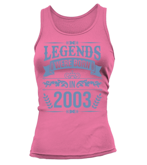 Vintage 2003 20th Birthday Gifts Men Women Tank top Woman