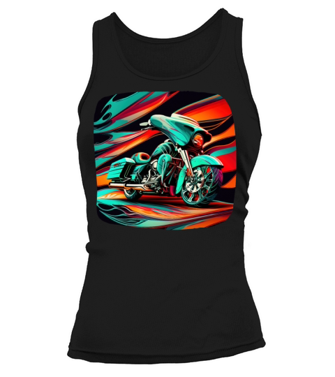 Vintage Motorcycle Bike Tank top Woman