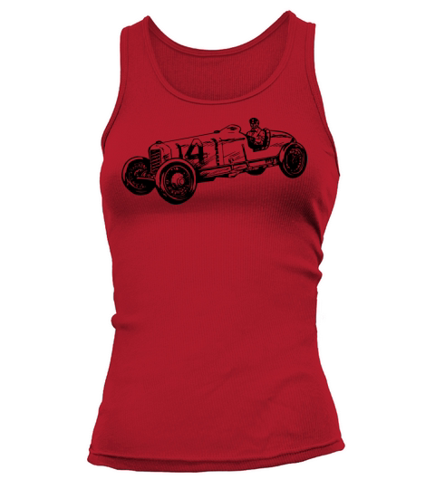 Vintage racing car Tank top Woman