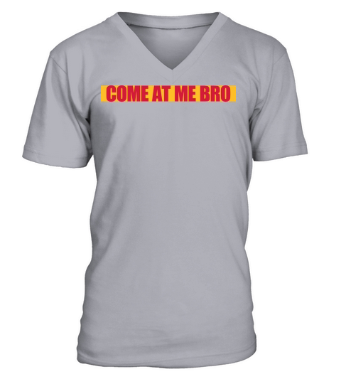 come at me bro V-Neck T-shirt