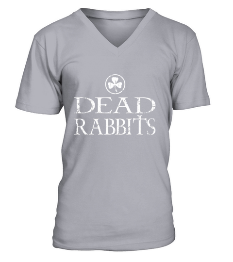 Dead Rabbits St Patricks Day Vintage Irish New York City V-Neck T-shirt