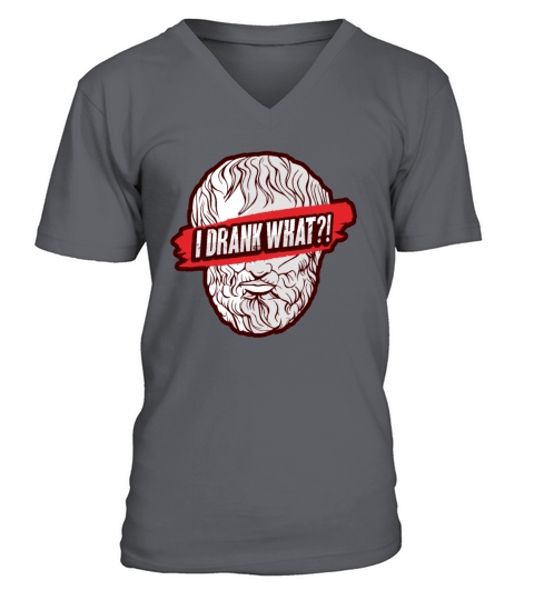 Socrates Philosophy Design for Philosophy Student V-Neck T-shirt