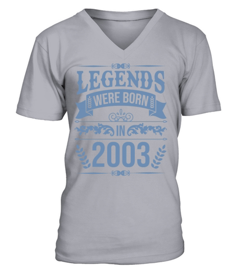 Vintage 2003 20th Birthday Gifts Men Women V-Neck T-shirt
