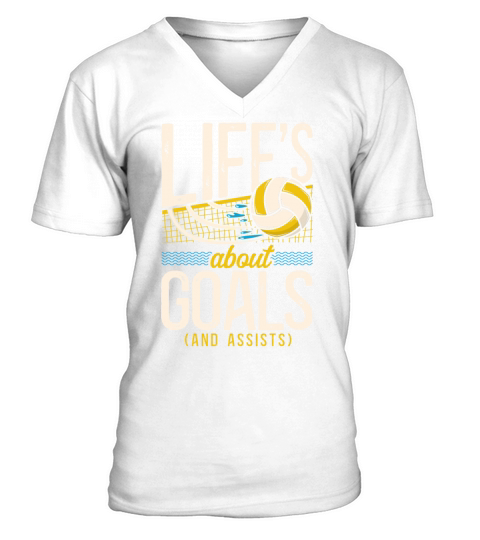 Water Polo Vintage Lifes About V-Neck T-shirt