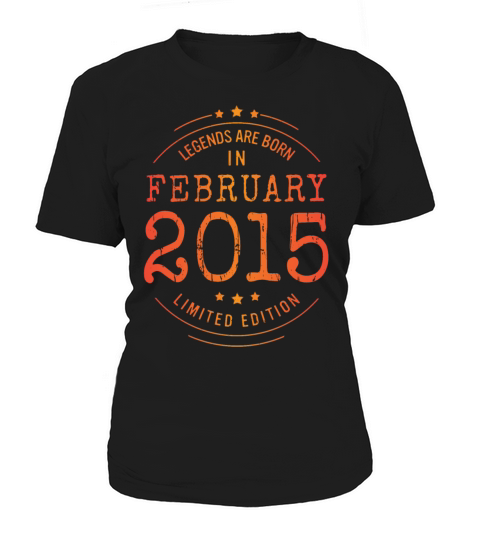 Birthday February 2015 Limited Edition Vintage Women's T-Shirt
