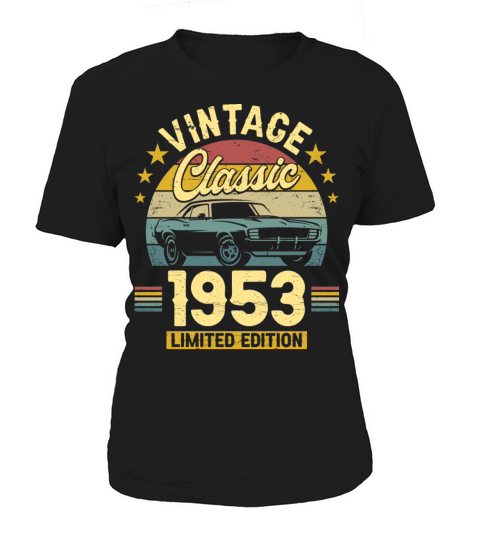Classic 1953 70 Years Old Vintage 70th Birthday Women's T-Shirt
