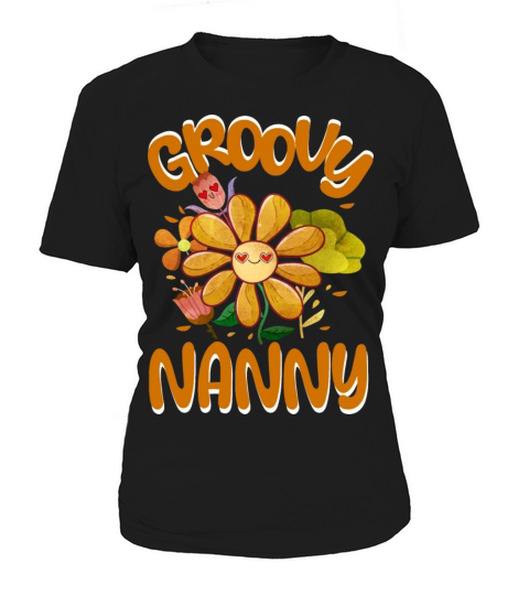 Groovy Nanny Family Matching Vintage Family Women's T-Shirt