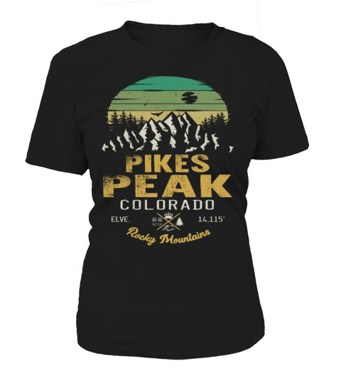 Pikes Peak Colorado Rocky Mountains Women's T-Shirt