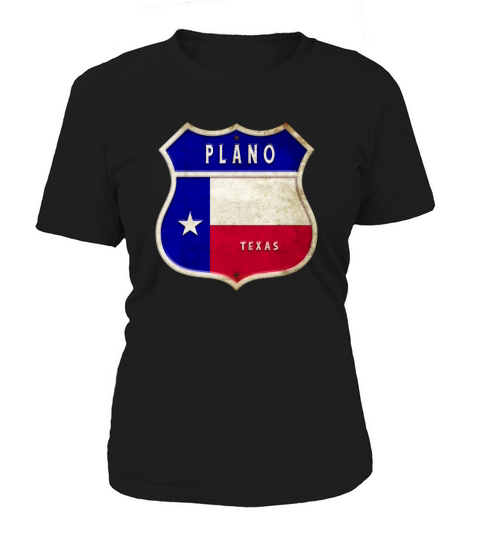 Plano Texas coat of arms flag design Women's T-Shirt