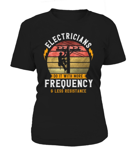 Professional Electrician Electricial Worker Women's T-Shirt