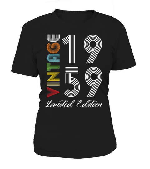 Vintage 1959 Vintage Birthday Retro Vintage Women's T-Shirt
