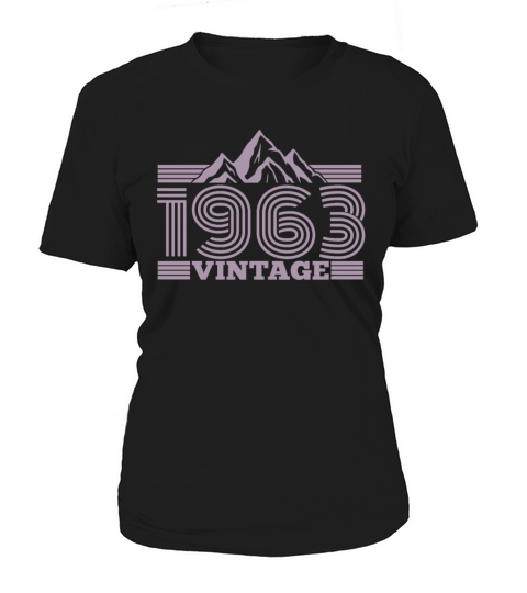 Vintage 1963 Birthday Retro Look Women's T-Shirt