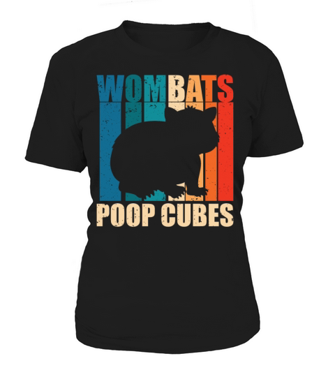 Wombats Poop Cubes For A Wombats Lover Women's T-Shirt