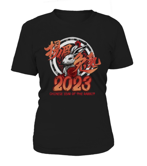Year of the Rabbit Chinese Zodiac New Year 2023 Women's T-Shirt