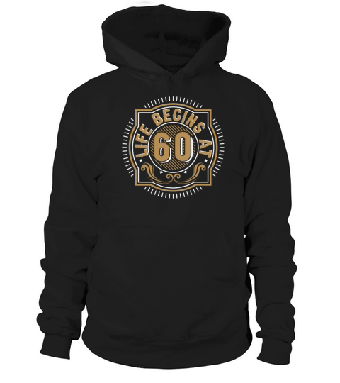 60th Birthday Hoodie Unisex