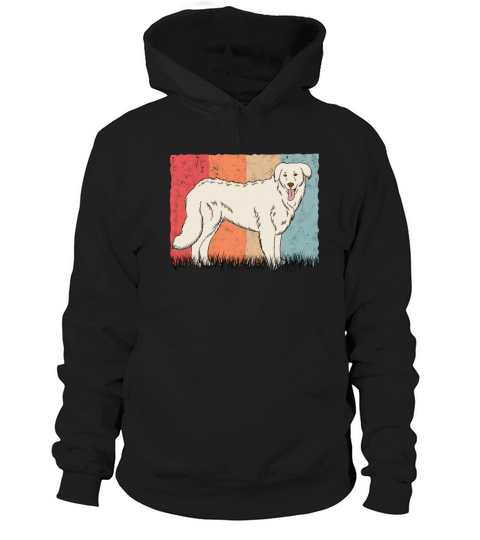 Kuvasz Retro Owner Vintage Hoodie Unisex