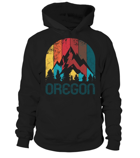 Retro Oregon For Men Women And Kids Hoodie Unisex