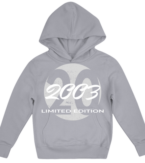 20th birthday men women 20 years 2003 vintage Kids Hoodie