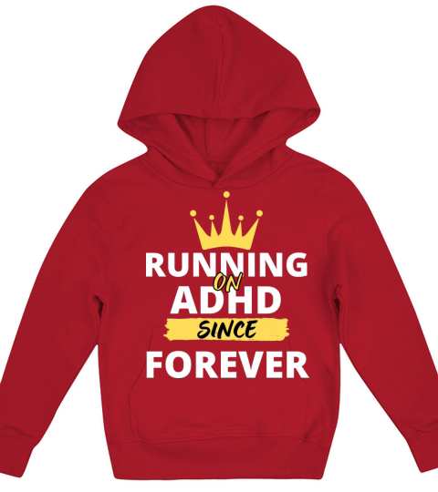 ADHD Joke Kids Hoodie