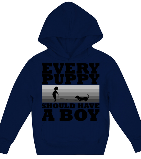 boy dog meme Kids Hoodie