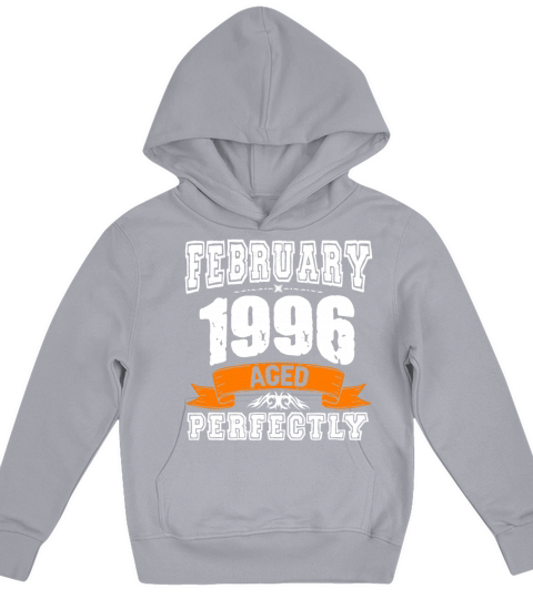 January 1996 Vintage Birthday Present Kids Hoodie