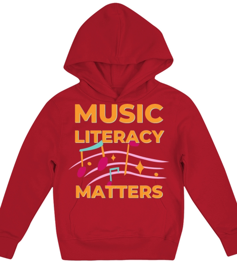 Music Literacy Matters Kids Hoodie
