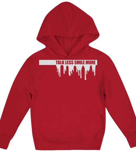 talk less smile more Kids Hoodie