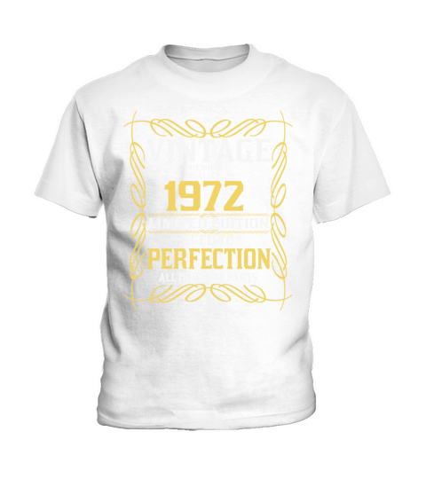 1972 Original vintage vintage retro birthday Kids T-Shirt