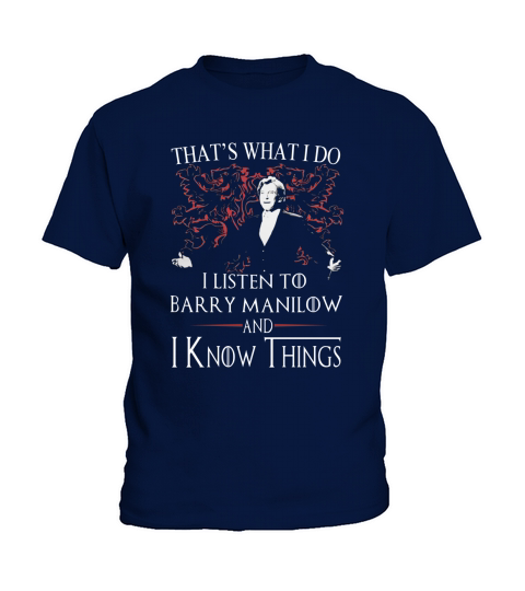 Barry Manilow I KNOW THINGS Kids T-Shirt
