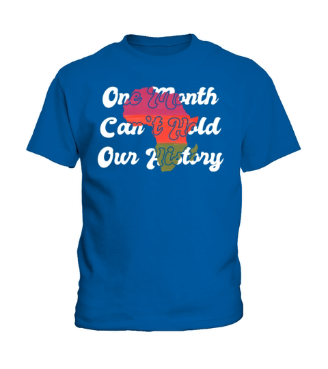Black History Month USA Afro America African Kids T-Shirt