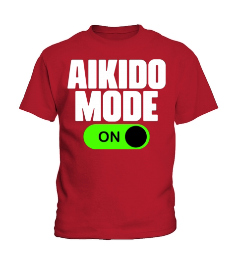 Funny Aikido Mode On A Kotehaeshi Japanese Style Kids T-Shirt