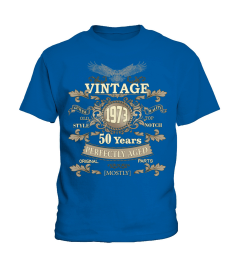 Gift for 50th birthday - Vintage ornaments - gift Kids T-Shirt
