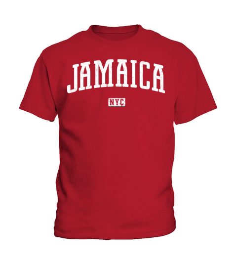 Jamaica New York City Vintage Kids T-Shirt